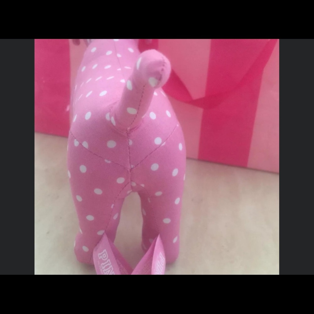 Victoria’s Secret pink dog
